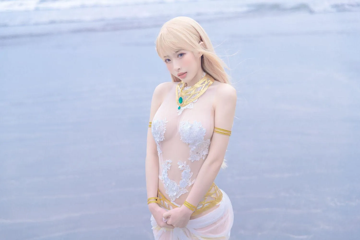 清水由乃 – NO.24 玛丽萝丝-白色泳衣 [33P]插图3