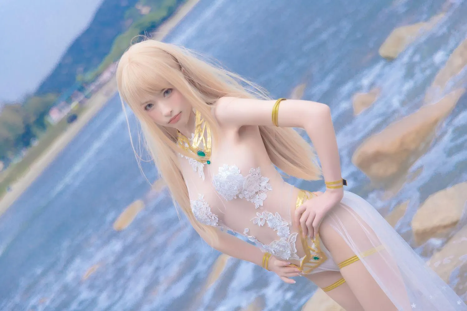 清水由乃 – NO.24 玛丽萝丝-白色泳衣 [33P]插图9