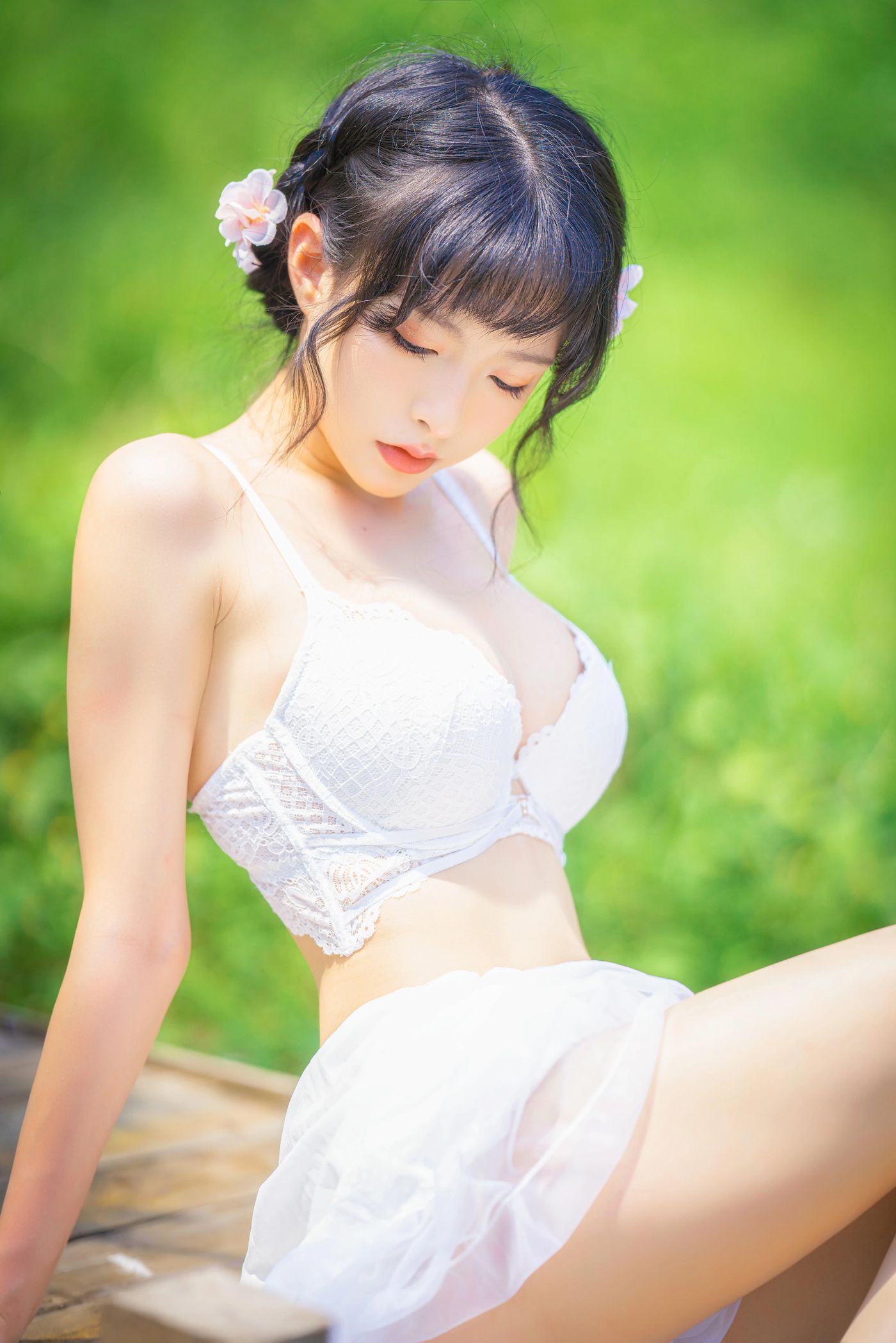 清水由乃 – NO.27 蕾丝花园 [34P]插图5