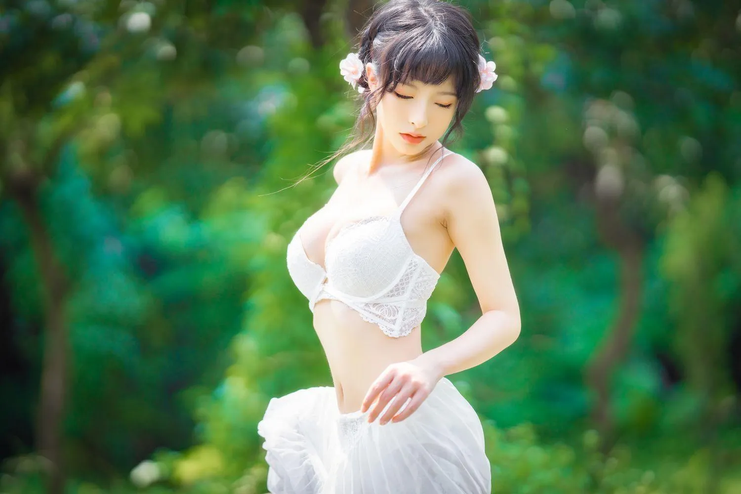 清水由乃 – NO.27 蕾丝花园 [34P]插图7