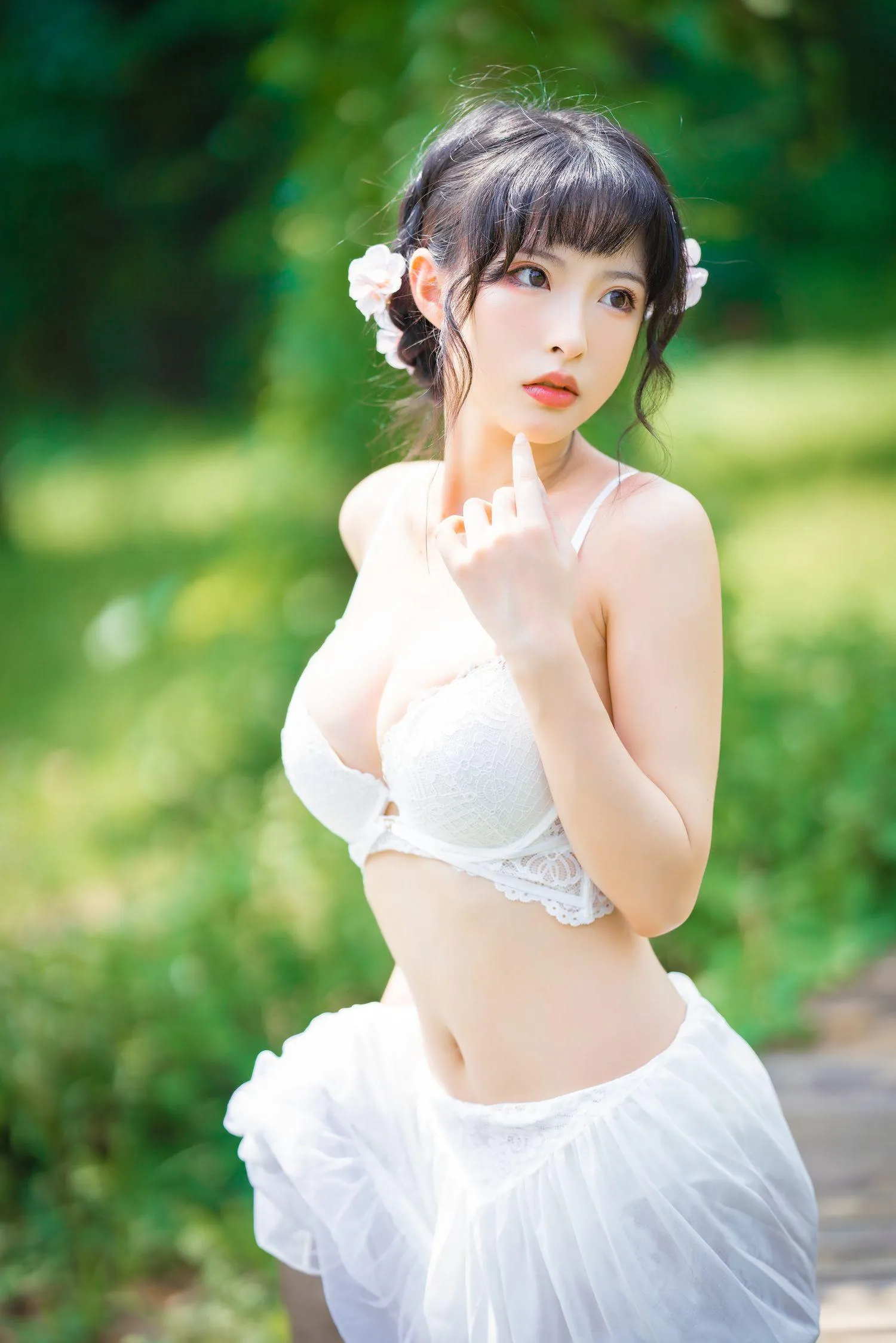 清水由乃 – NO.27 蕾丝花园 [34P]插图8