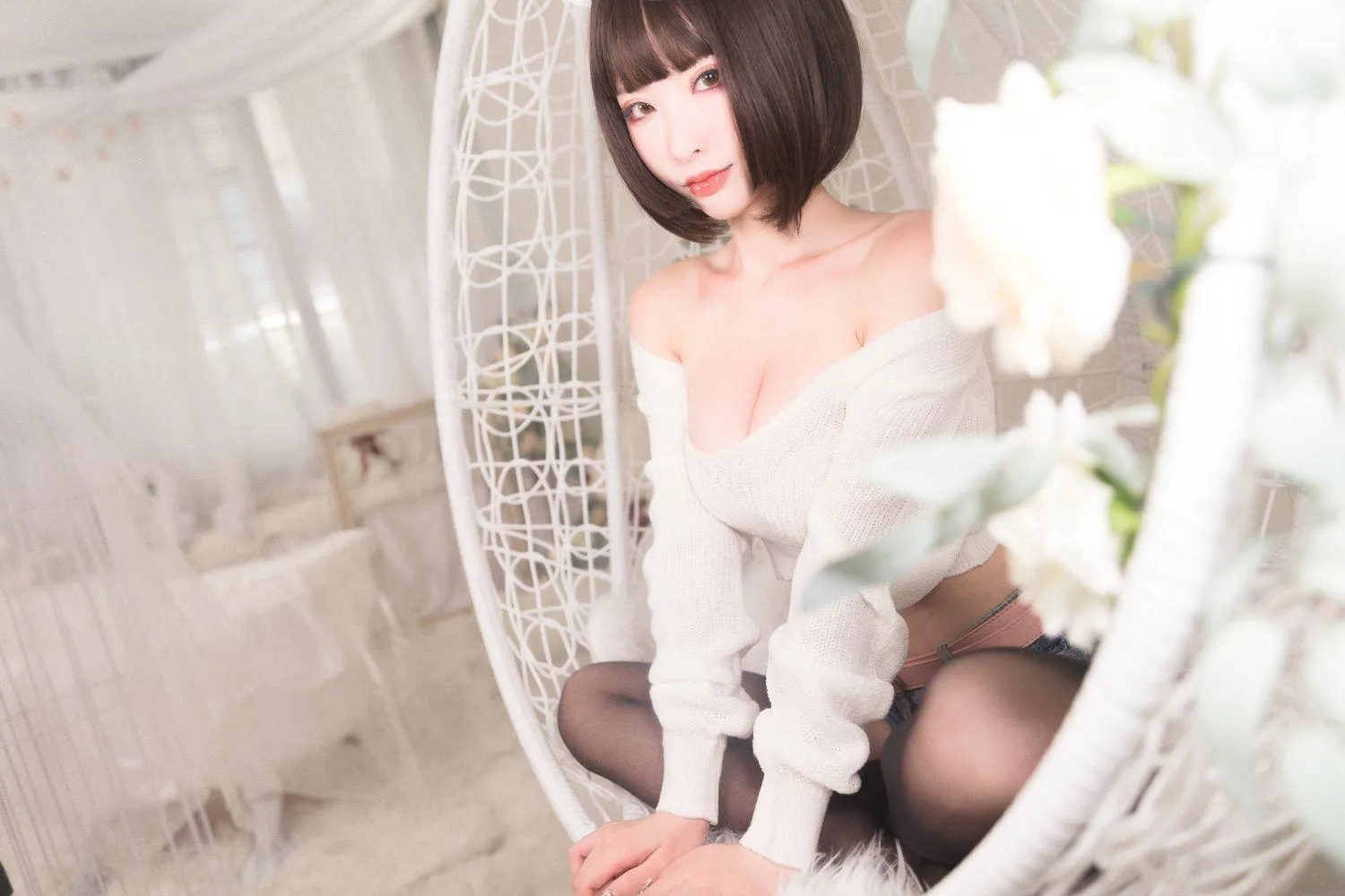 清水由乃 – NO.34 白色毛衣 [32P]插图7
