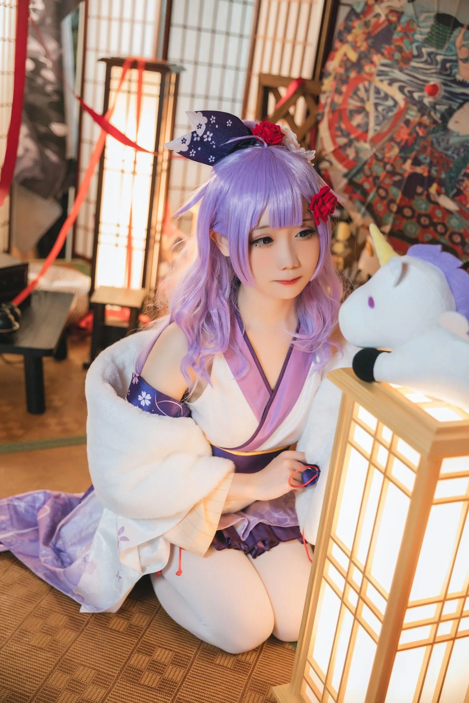 焖焖独 – NO.24 独角兽和服 [30P]插图3
