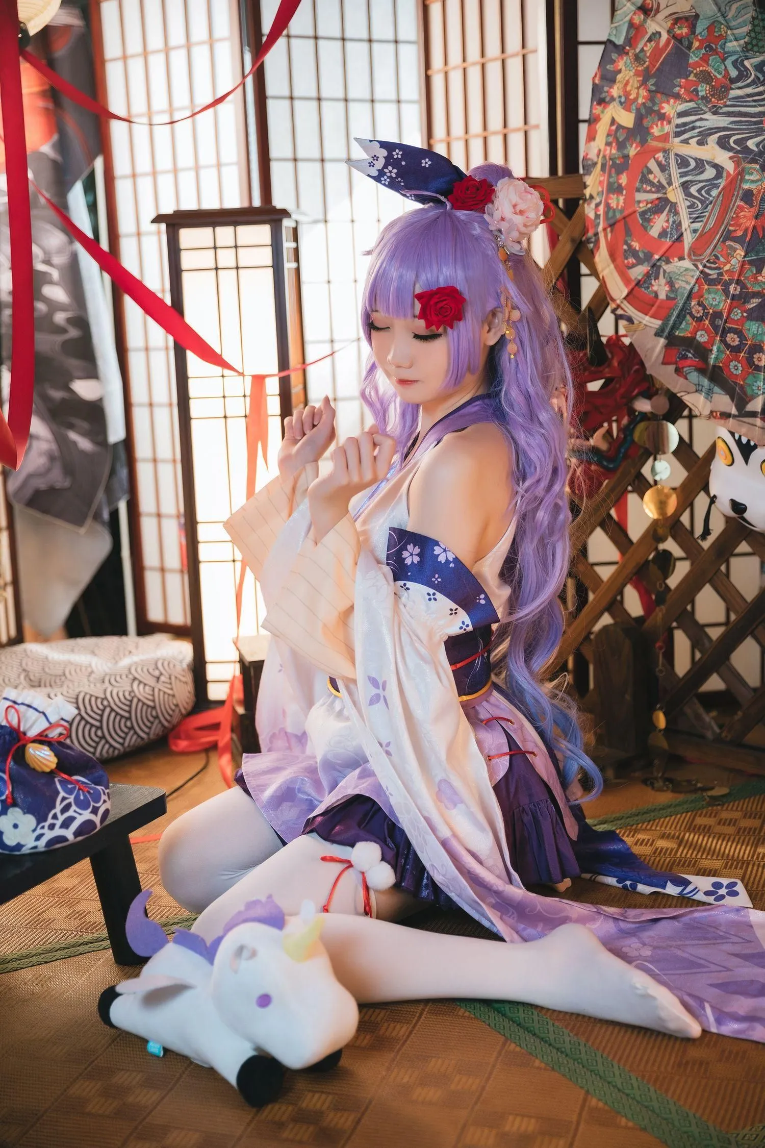 焖焖独 – NO.24 独角兽和服 [30P]插图1