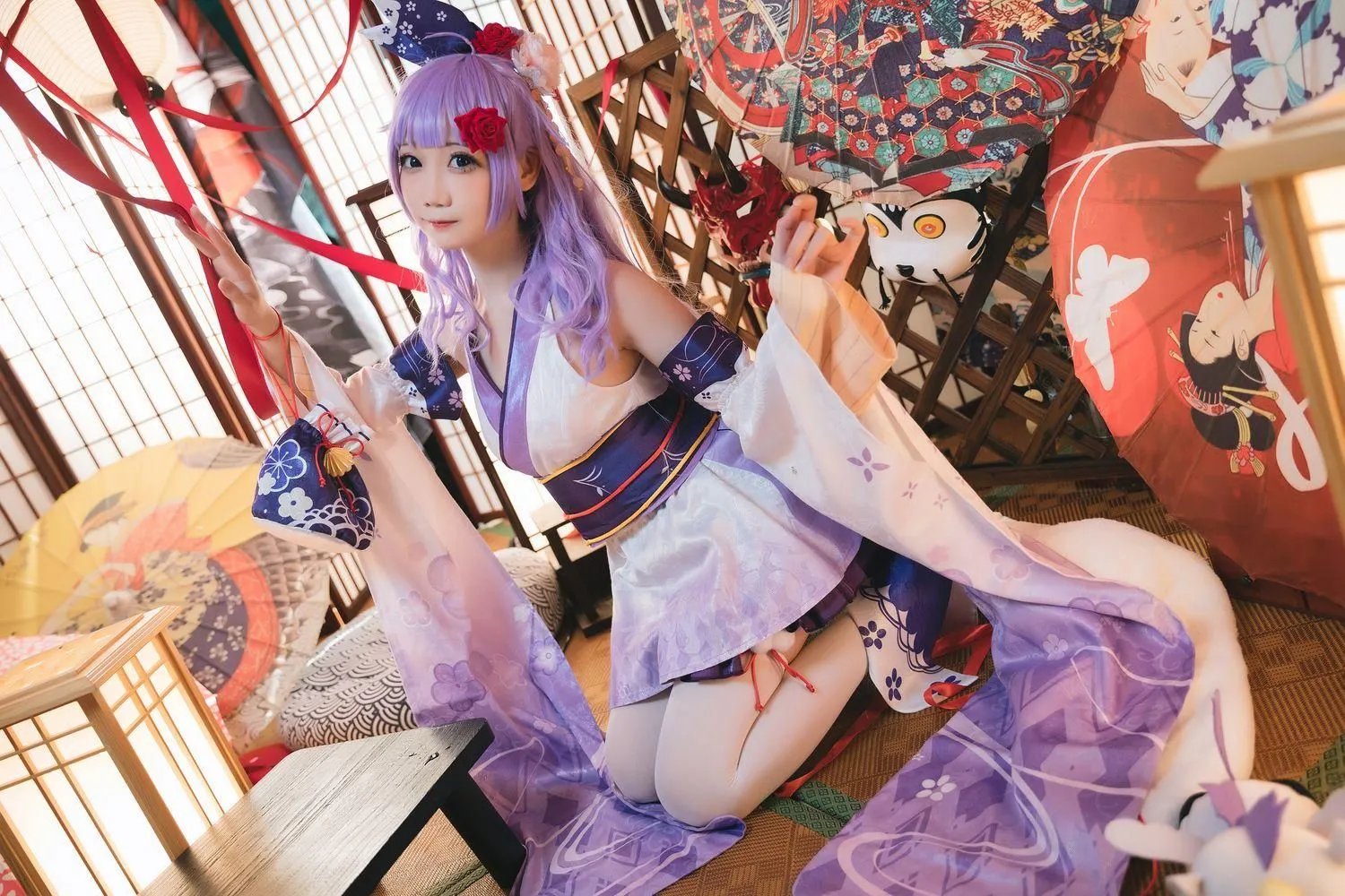 焖焖独 – NO.24 独角兽和服 [30P]插图2