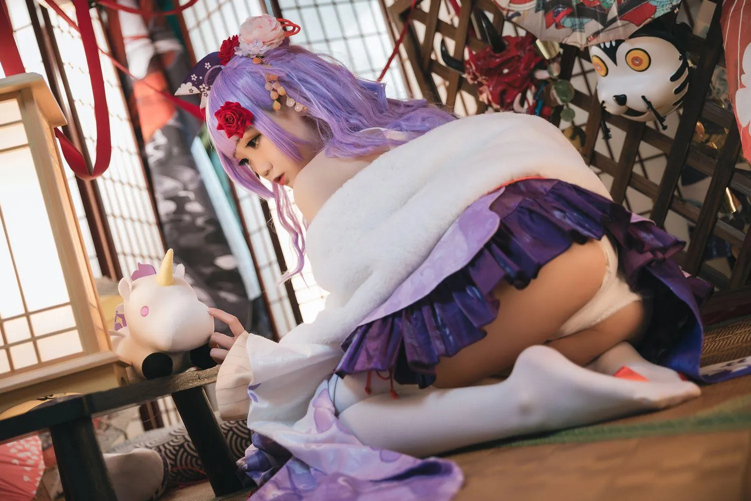 焖焖独 – NO.24 独角兽和服 [30P]插图6