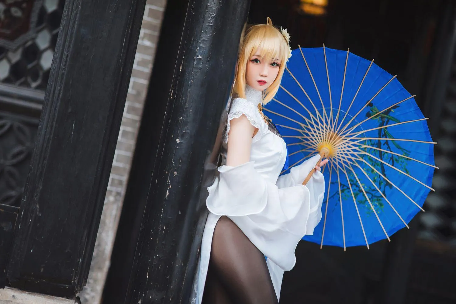 焖焖碳 NO.001 saber旗袍 [28P]插图5