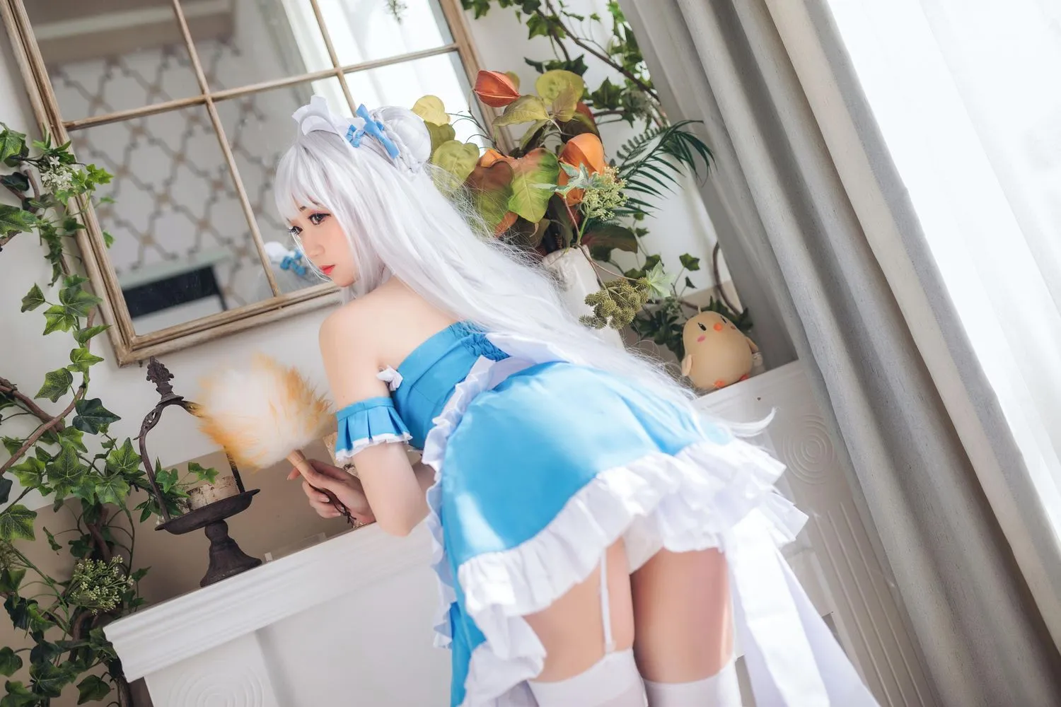 焖焖碳 NO.003 小天鹅女仆 [30P]插图8