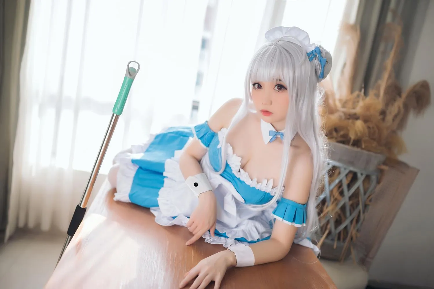 焖焖碳 NO.003 小天鹅女仆 [30P]插图5