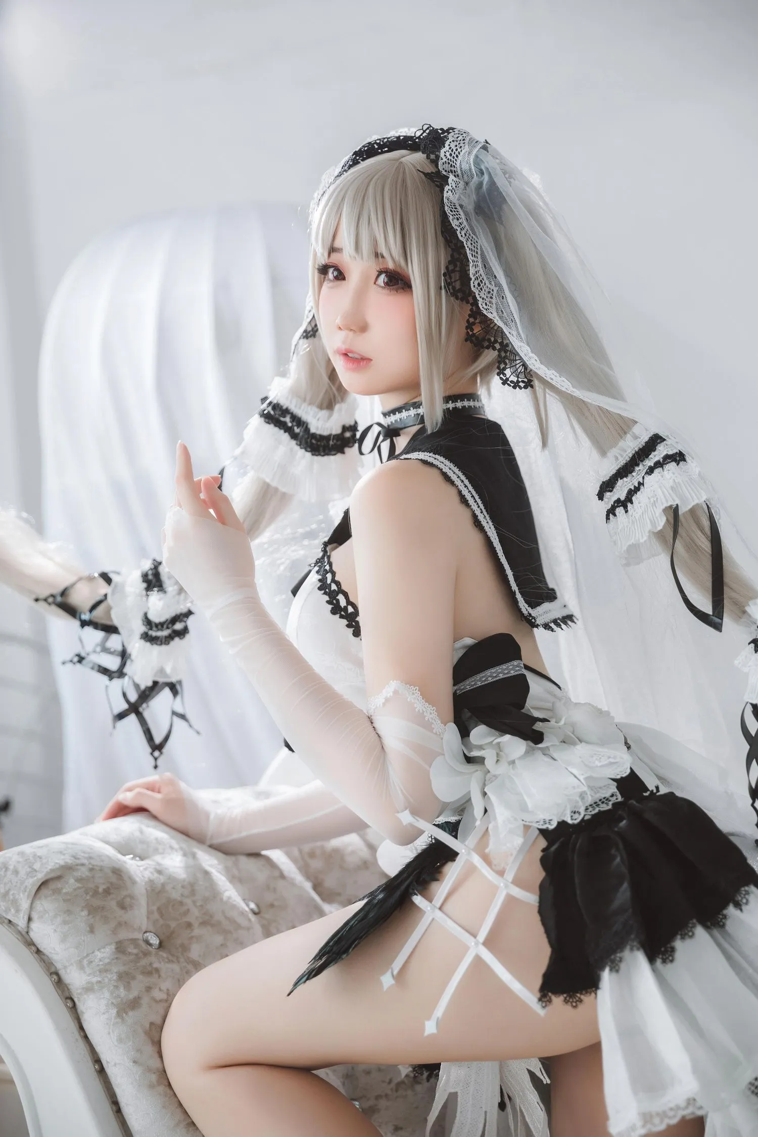 焖焖碳 NO.015 可畏礼服 [33P]插图6