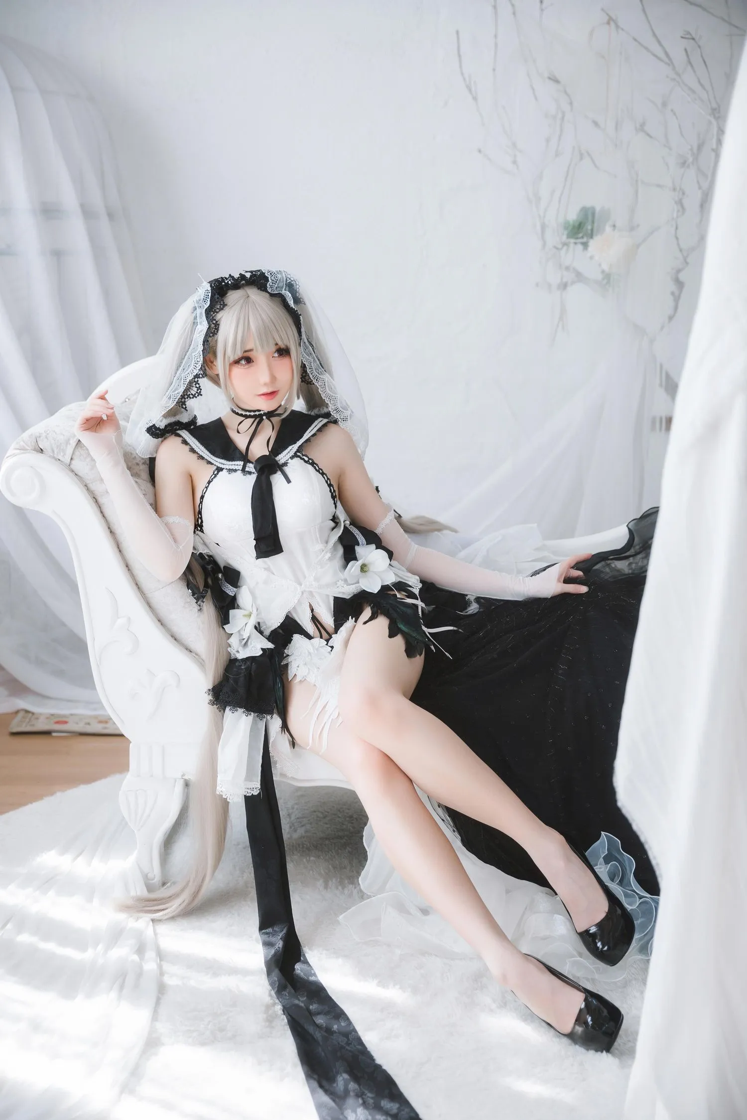 焖焖碳 NO.015 可畏礼服 [33P]插图8