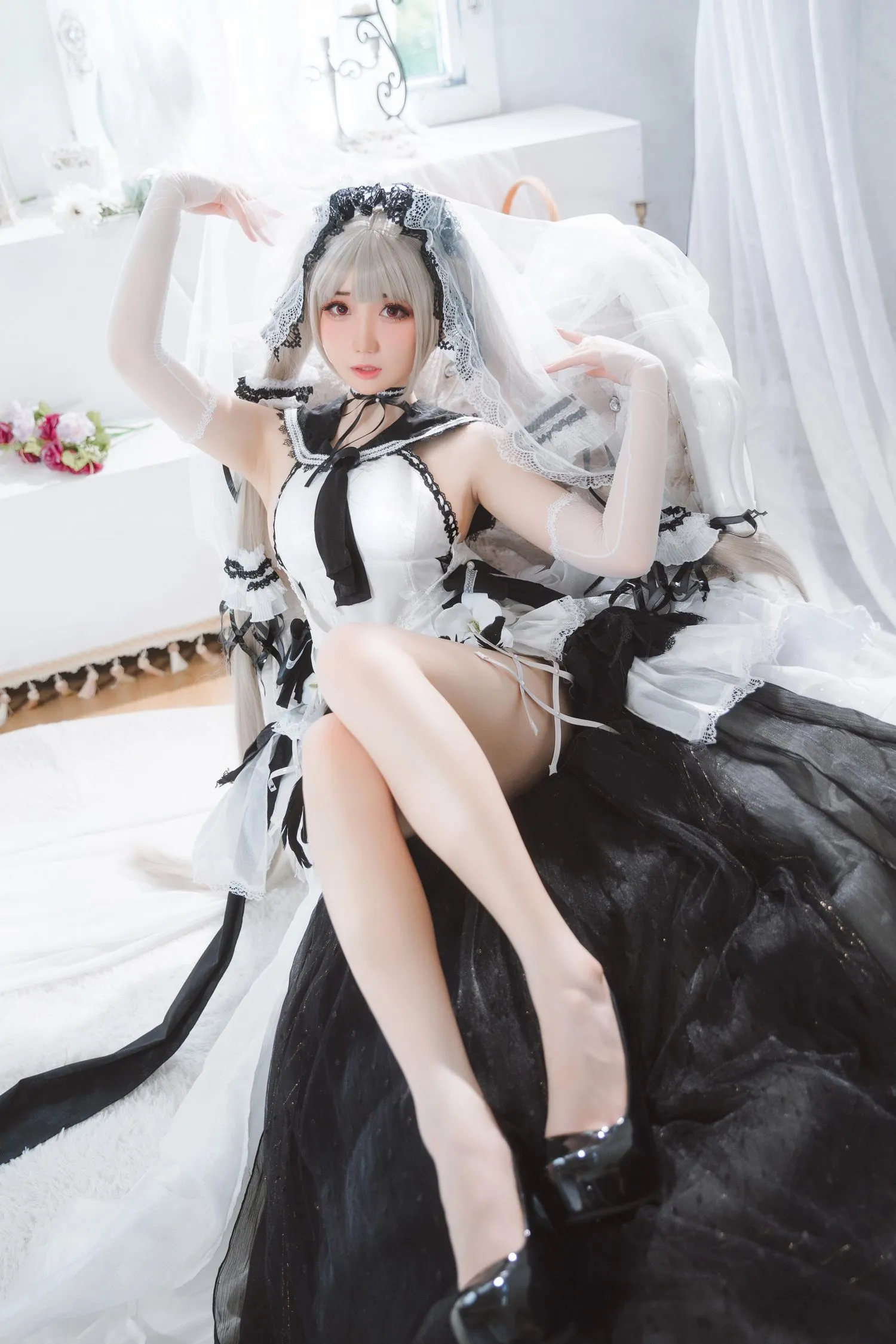 焖焖碳 NO.015 可畏礼服 [33P]插图5