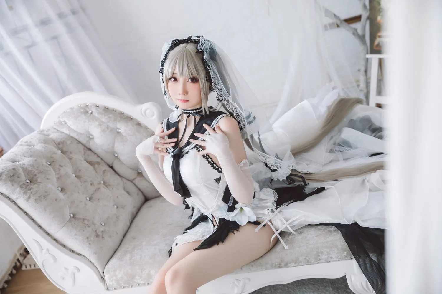 焖焖碳 NO.015 可畏礼服 [33P]插图7