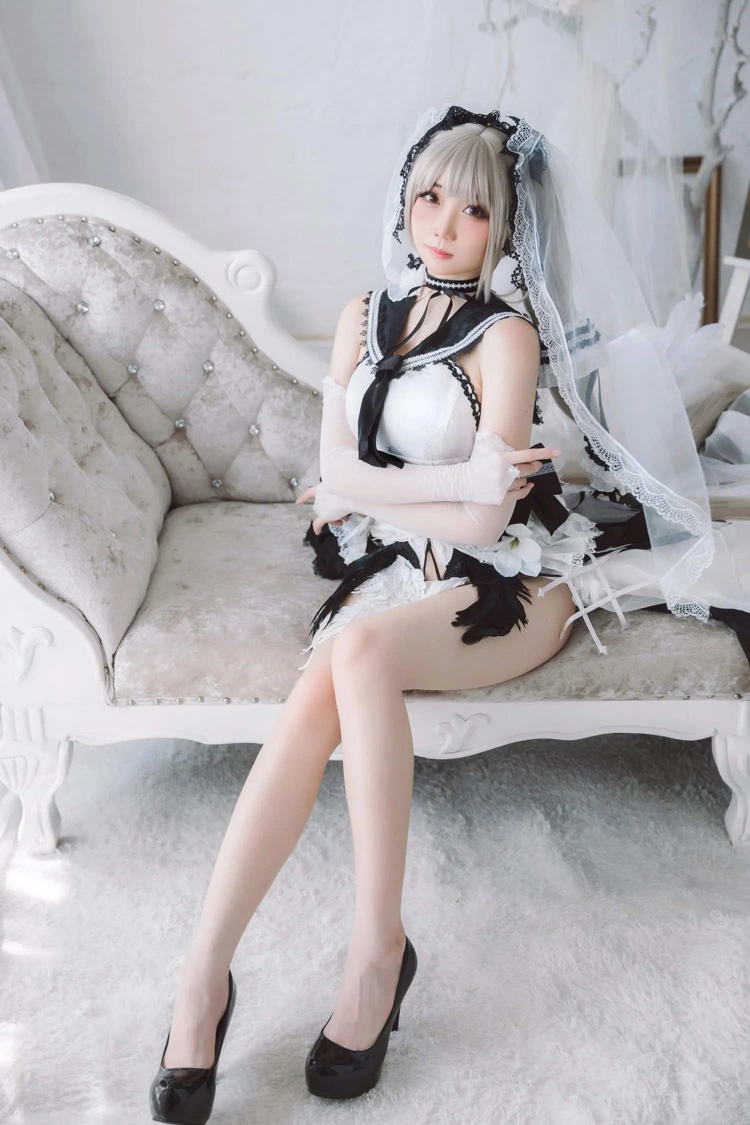 焖焖碳 NO.015 可畏礼服 [33P]插图8