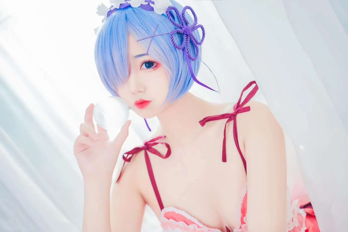 猫君君_MaoJun – NO.05 粉嫩嫩的雷姆 [40P]插图1