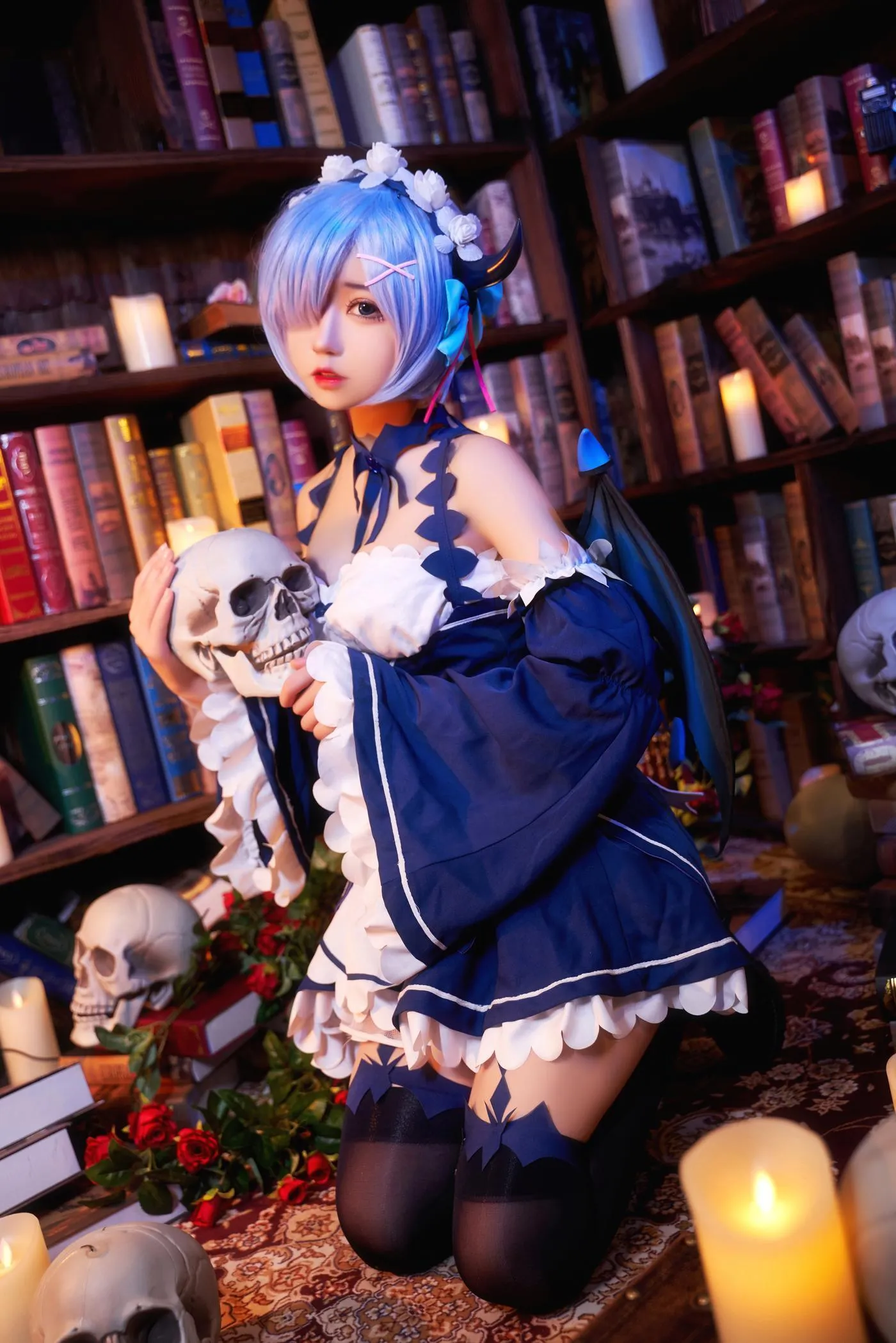 猫君君_MaoJun – NO.10 雷姆小恶魔 [23P]插图2