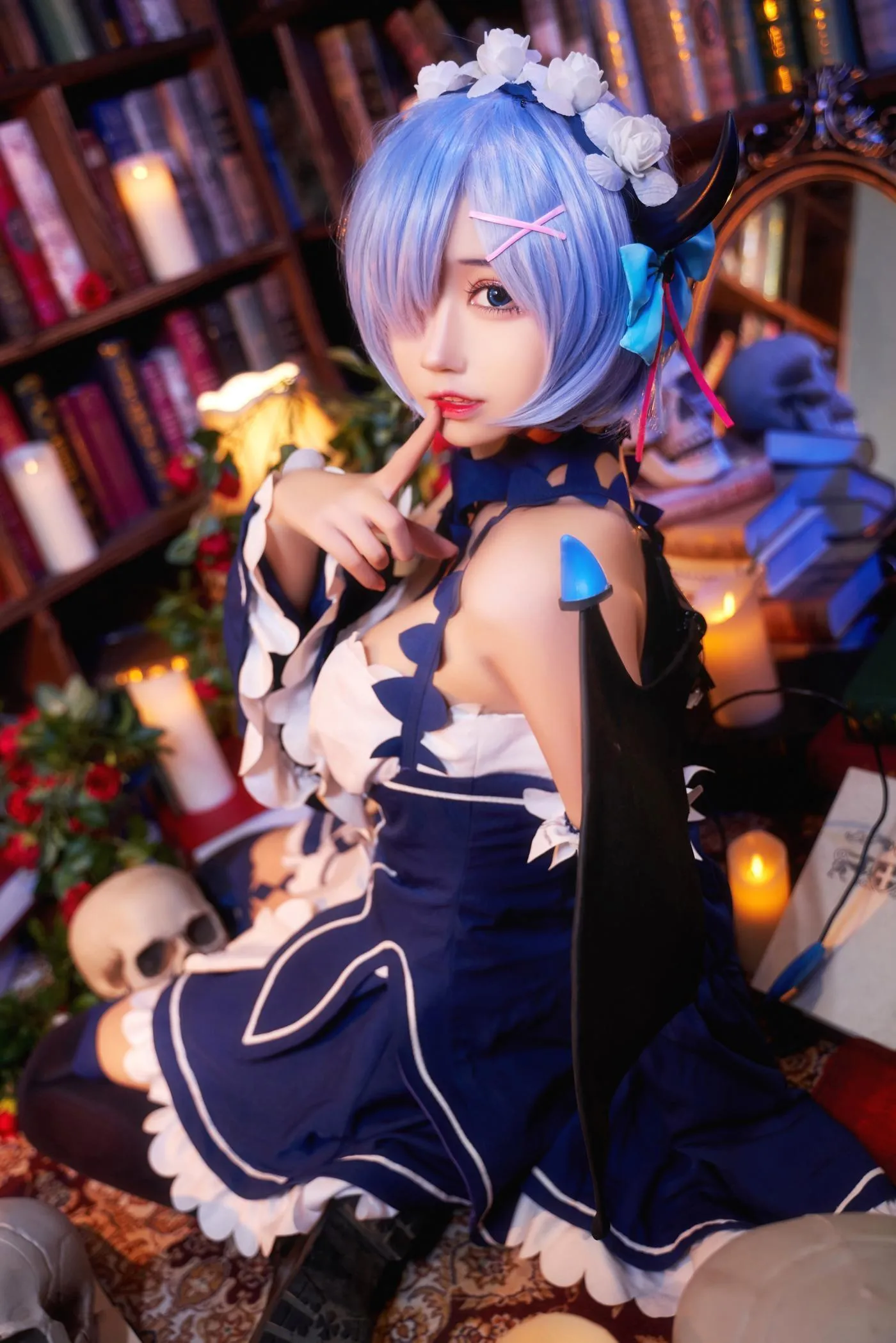 猫君君_MaoJun – NO.10 雷姆小恶魔 [23P]插图3