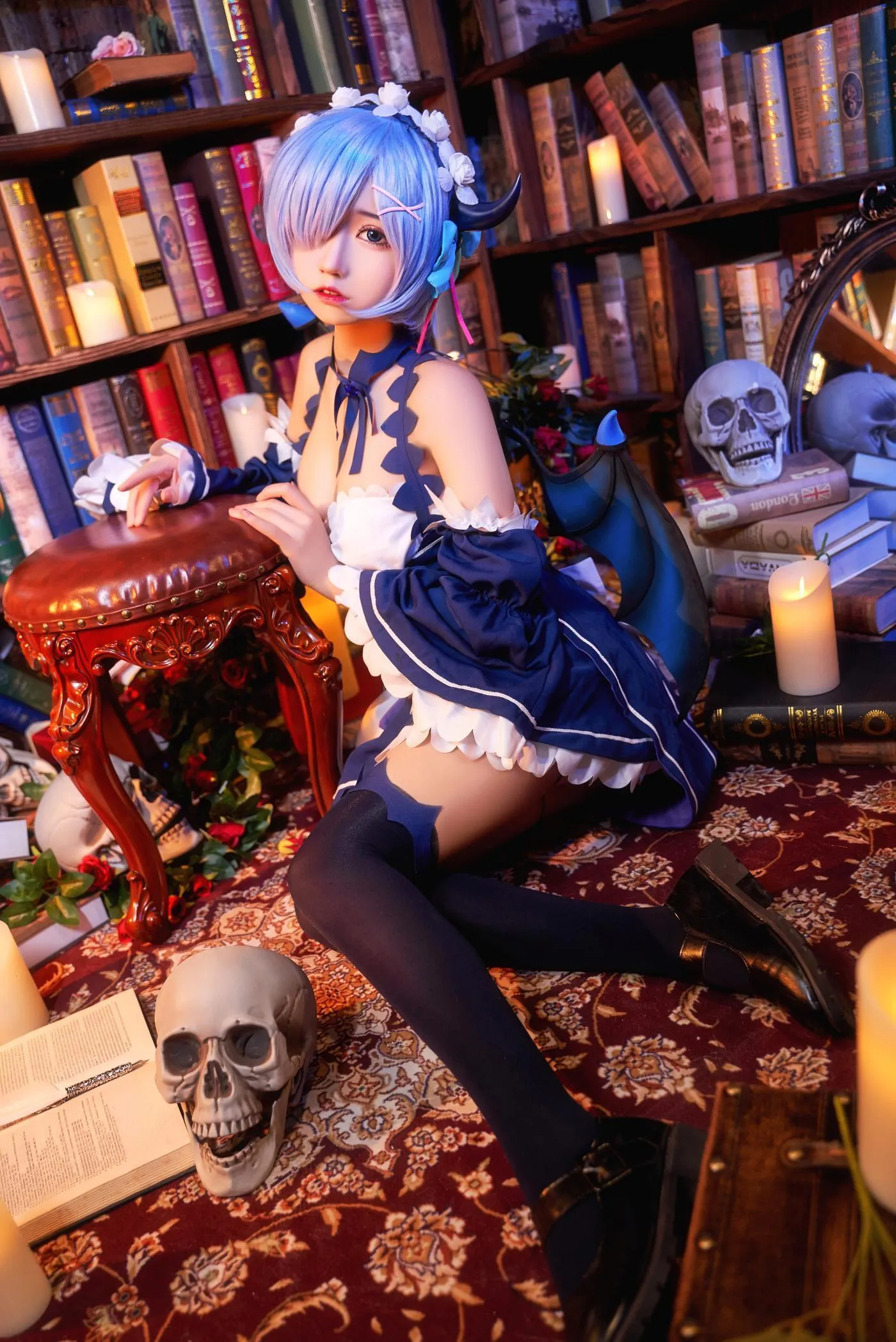 猫君君_MaoJun – NO.10 雷姆小恶魔 [23P]插图4