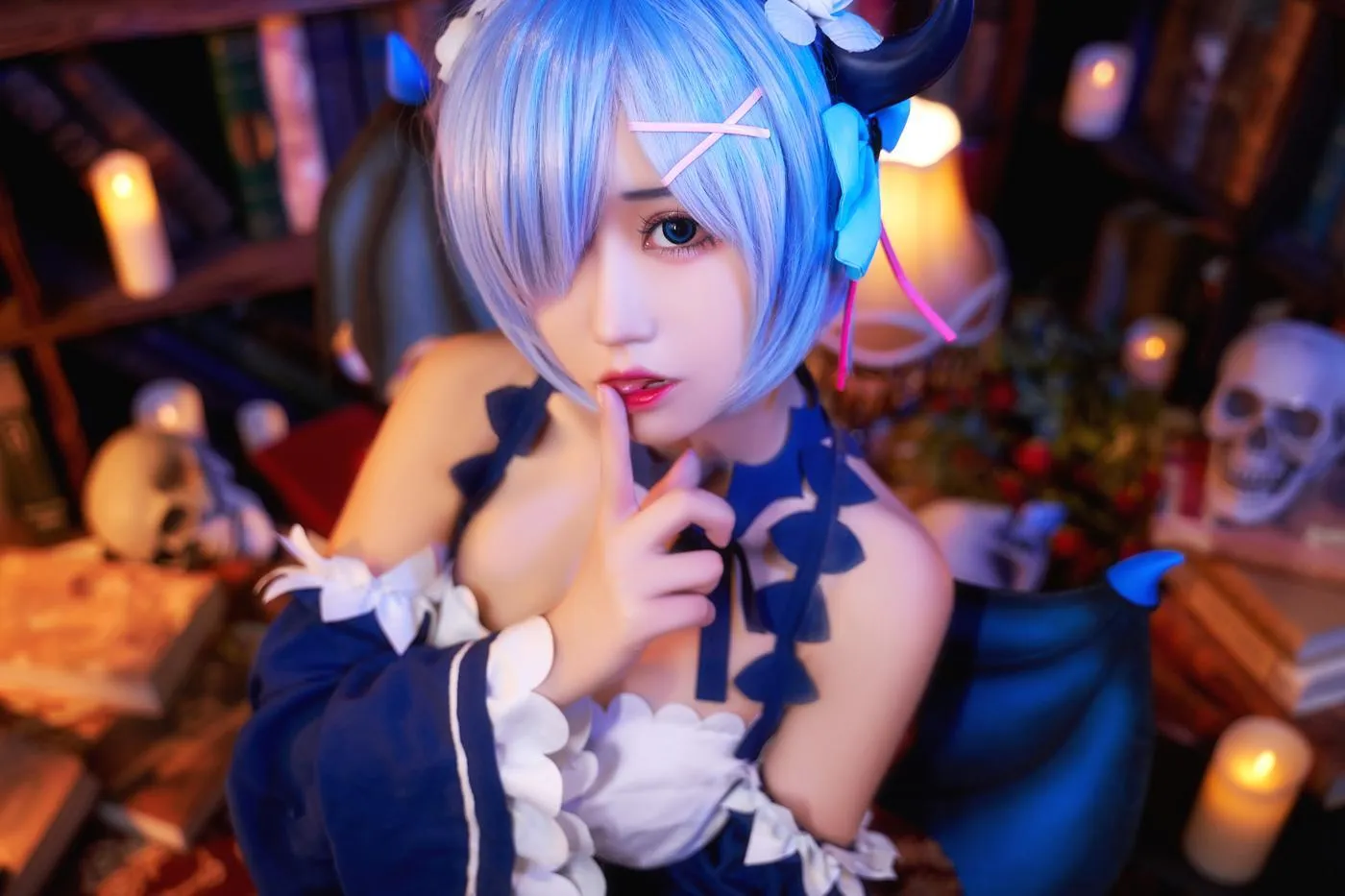 猫君君_MaoJun – NO.10 雷姆小恶魔 [23P]插图1