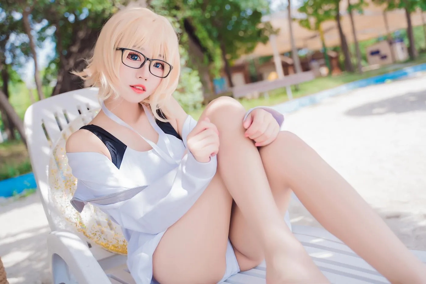 猫君君_MaoJun – NO.15 贞德竞技泳装 [47P]插图5