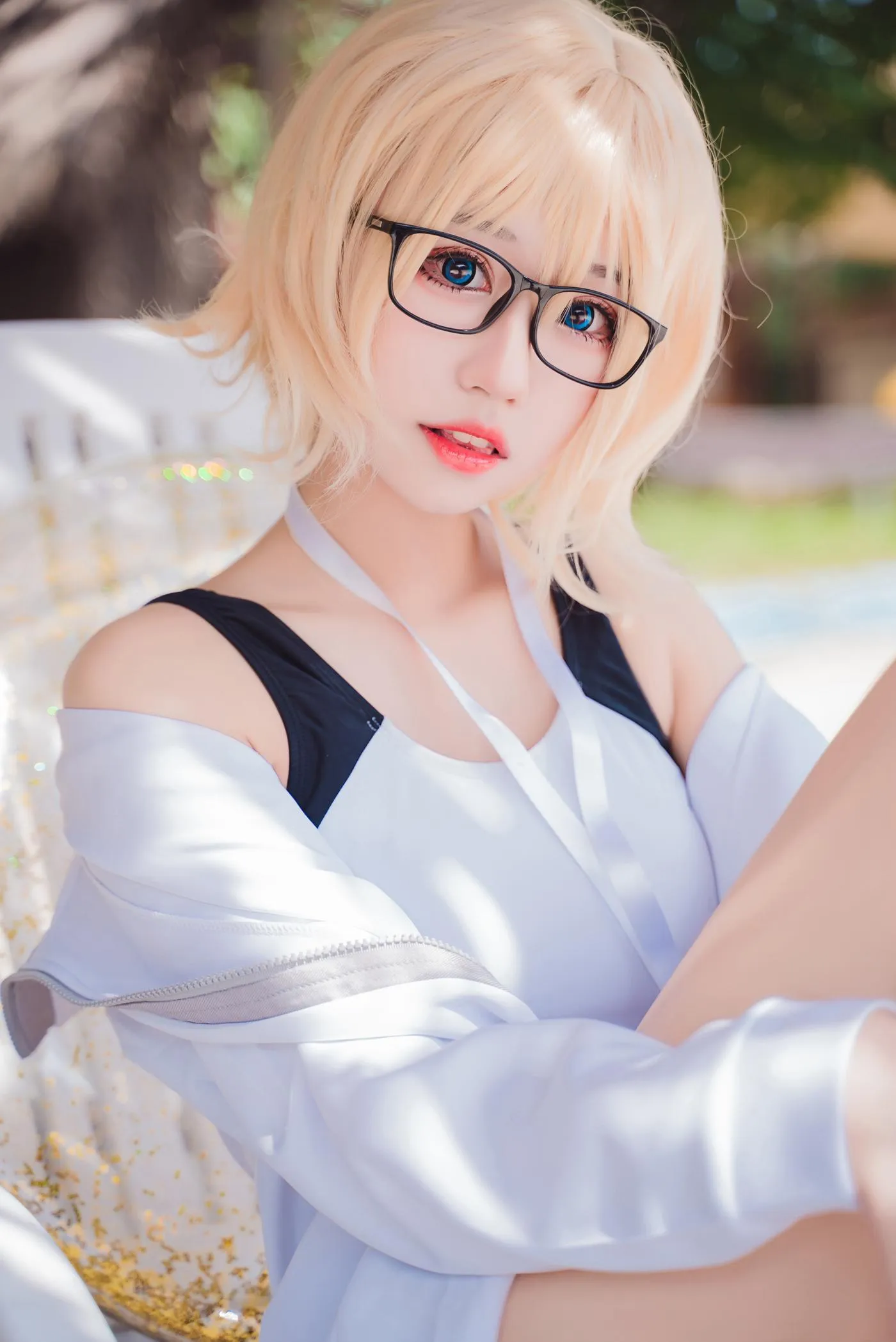 猫君君_MaoJun – NO.15 贞德竞技泳装 [47P]插图7