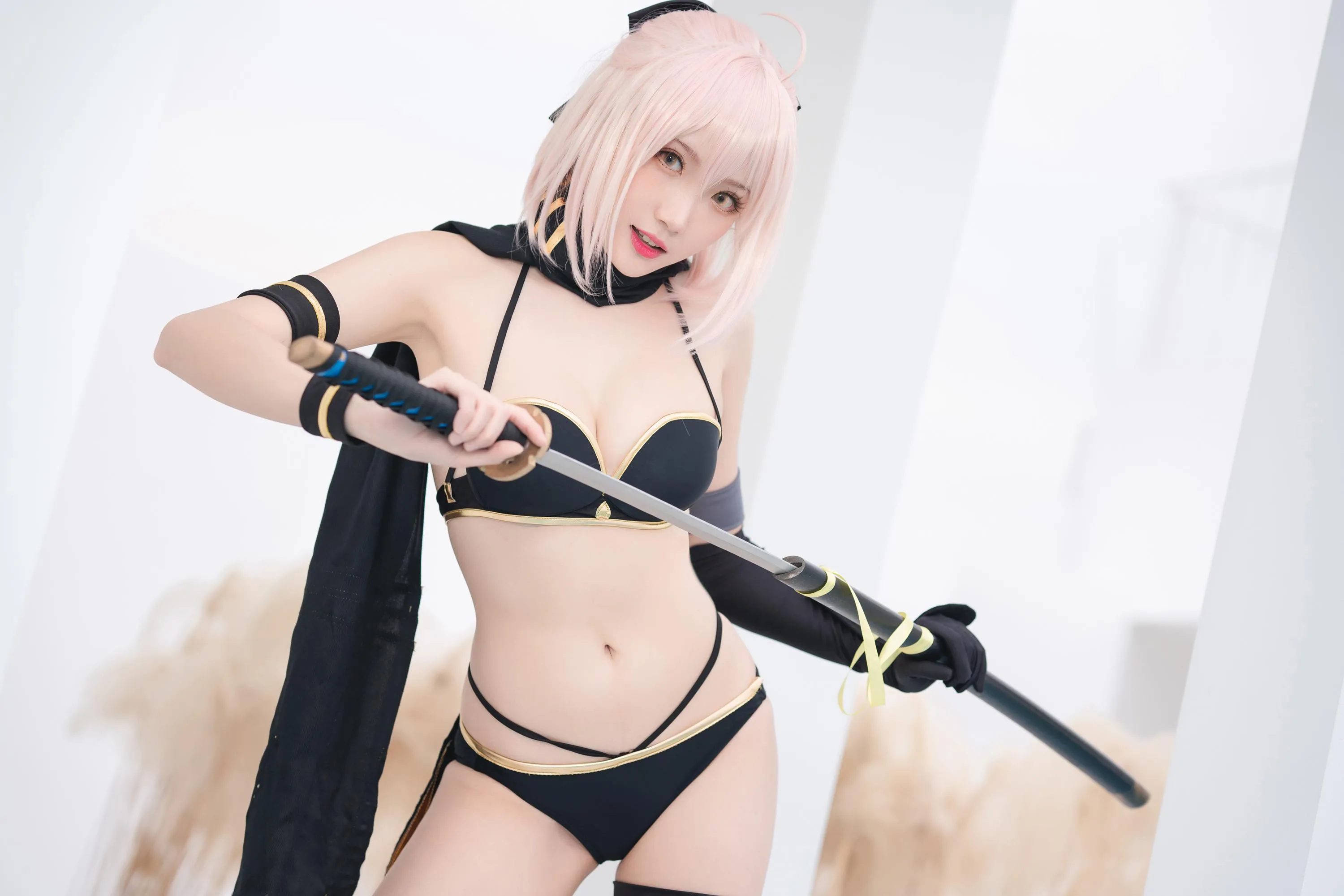 瓜希酱 NO.006 总司水着 [24P]插图5