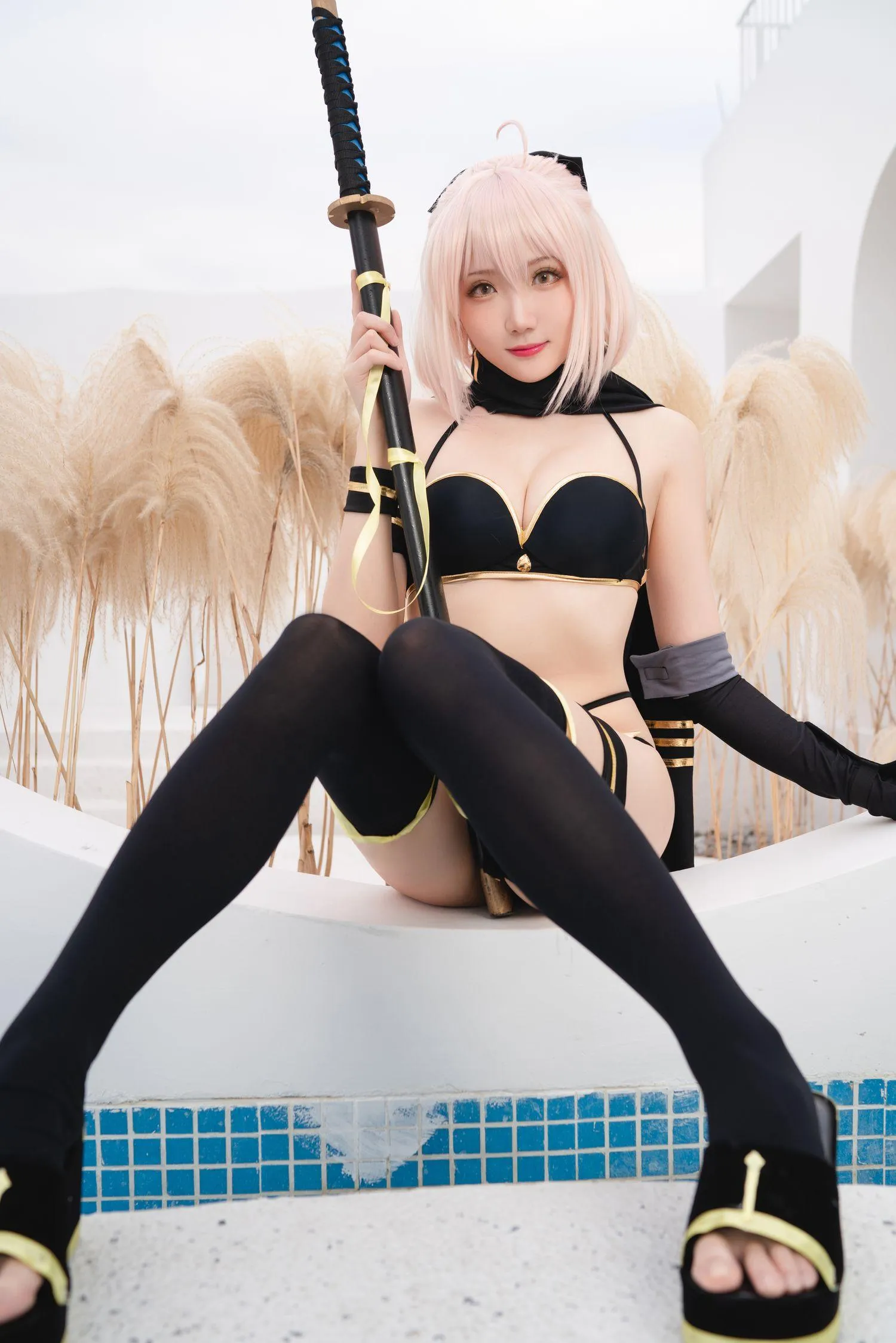 瓜希酱 NO.006 总司水着 [24P]插图1