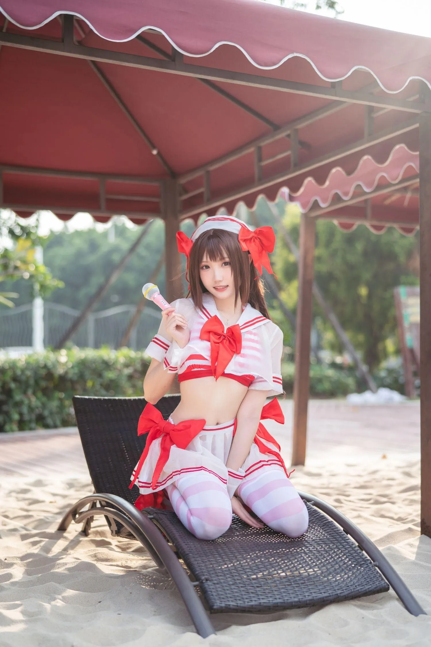 瓜希酱 NO.010 岛村卯月 泳衣 [30P]插图6
