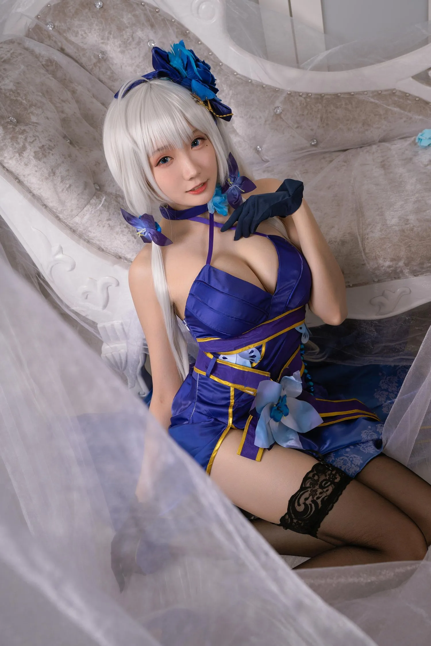 瓜希酱 NO.011 光辉 茶会 [18P]插图8