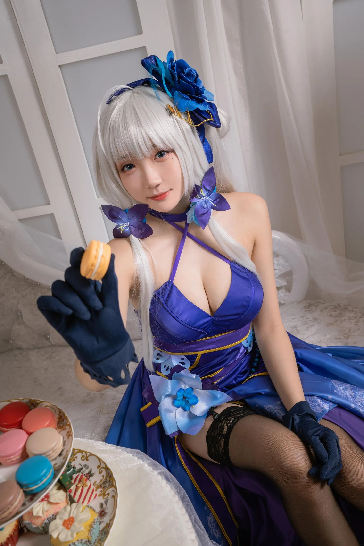 瓜希酱 NO.011 光辉 茶会 [18P]插图1