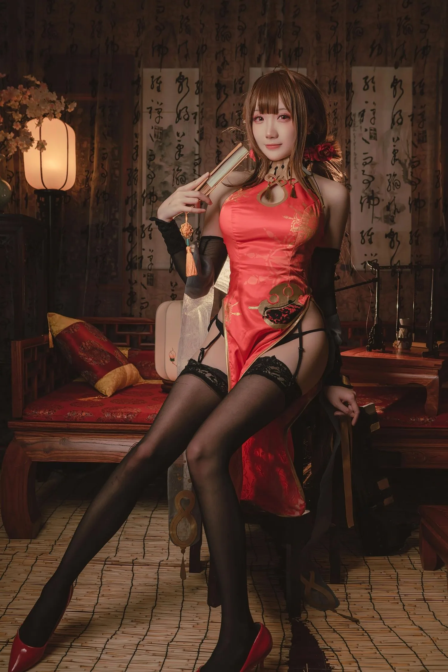 瓜希酱 NO.013 红牡丹 [16P]插图1
