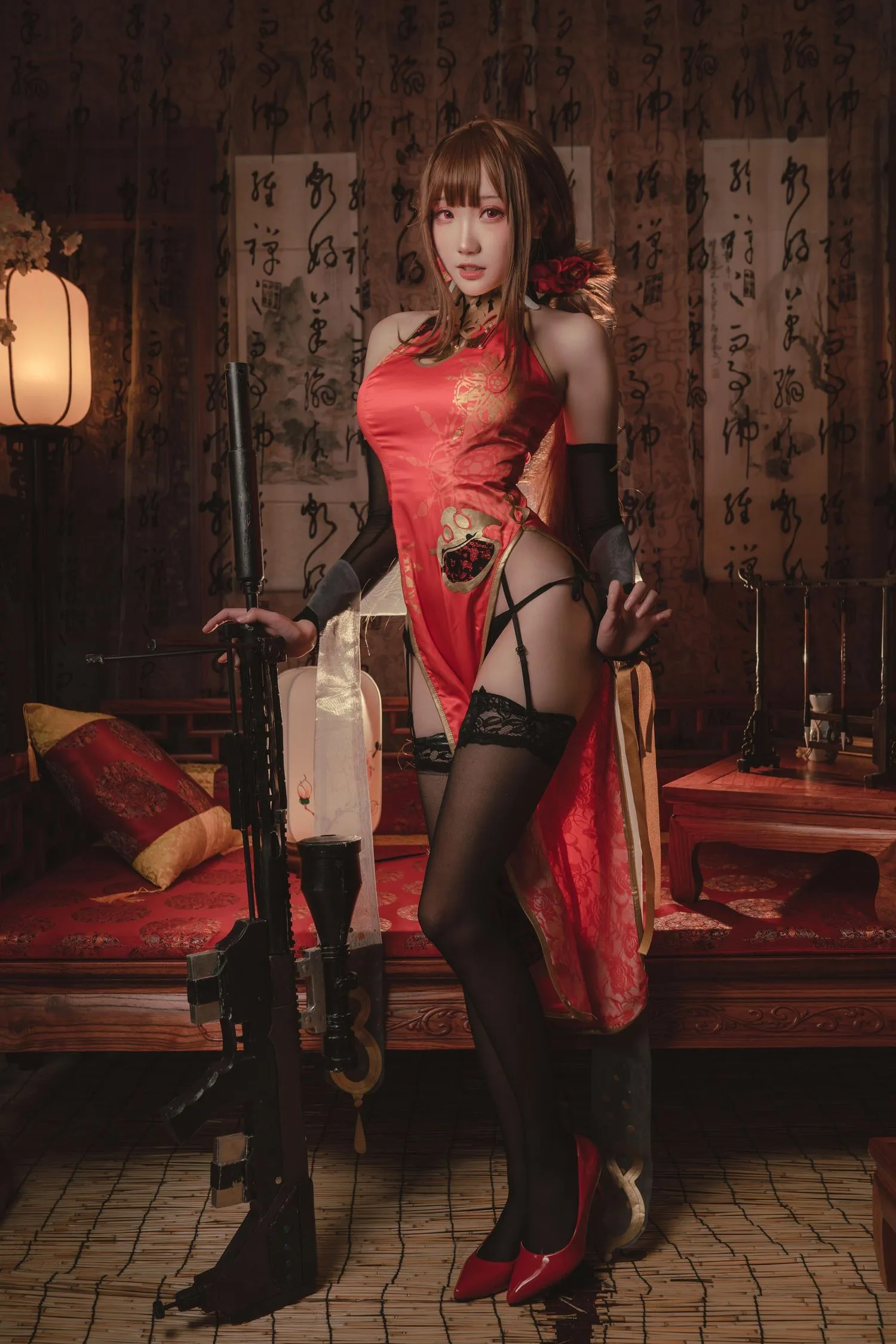 瓜希酱 NO.013 红牡丹 [16P]插图5