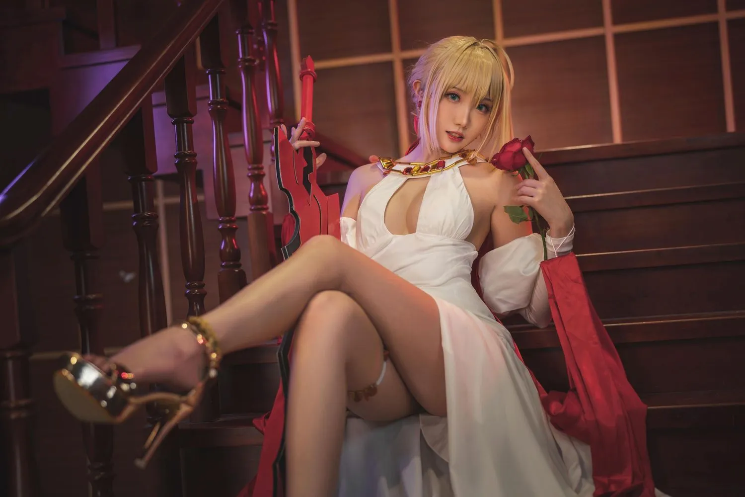 瓜希酱 NO.016 尼禄英灵正装 [20P]插图2