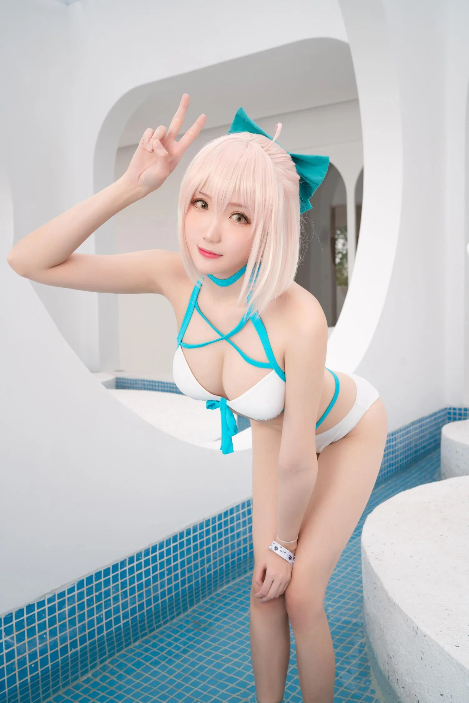 瓜希酱 NO.022 总司水着满破 [26P]插图4