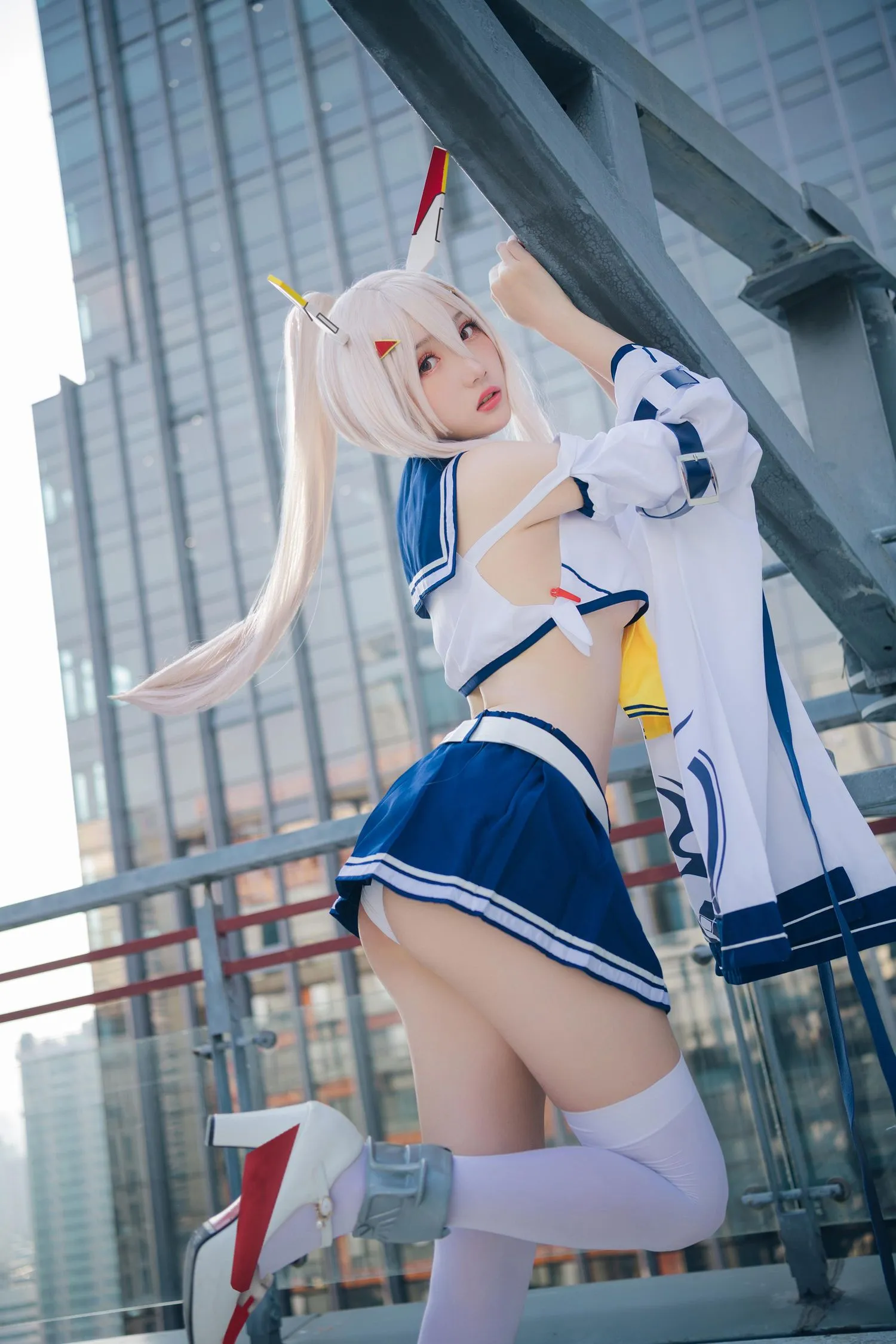瓜希酱 NO.023 绫波 [20P]插图1