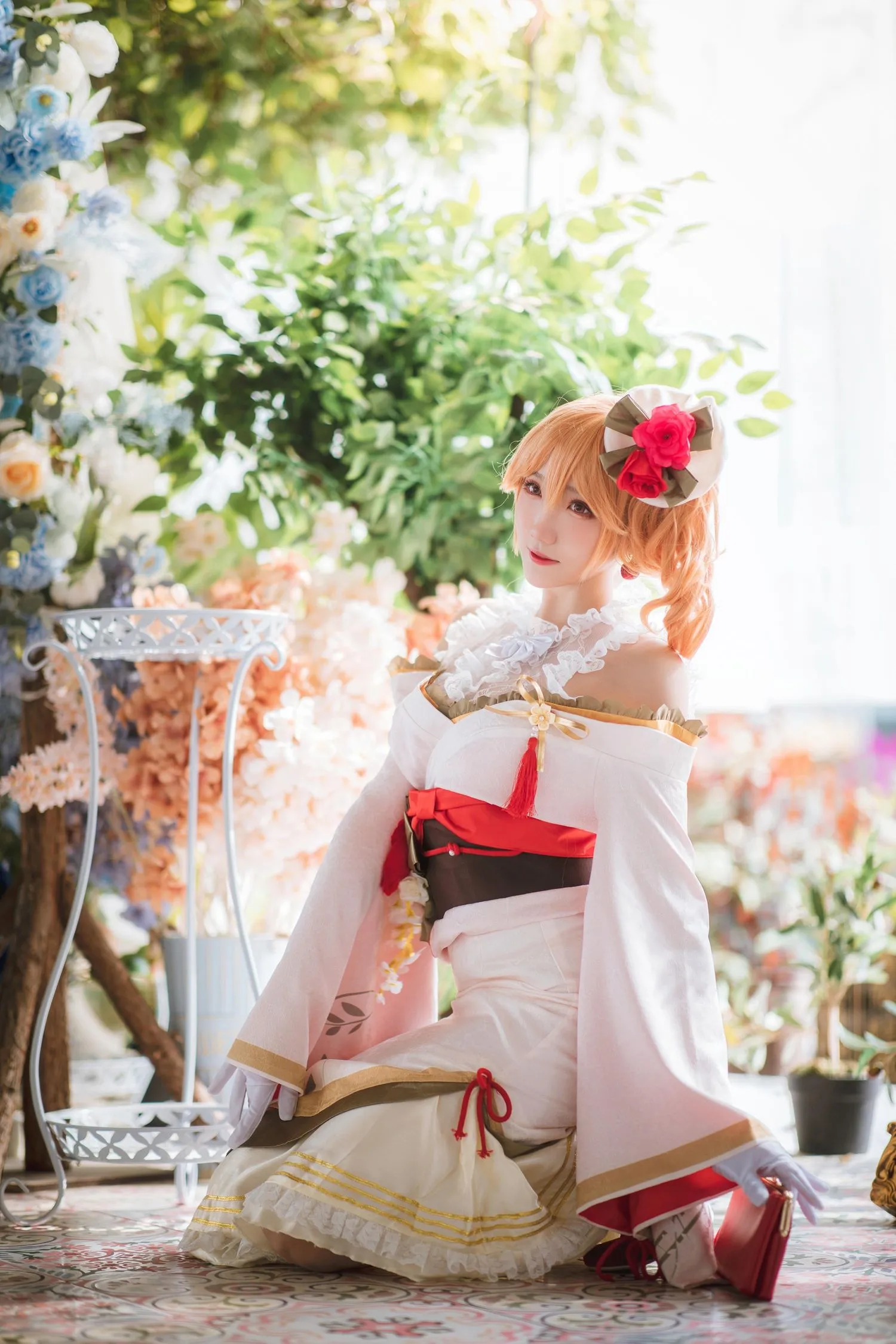 瓜希酱 NO.029 碧蓝航线 黎塞留和服 [22P]插图1