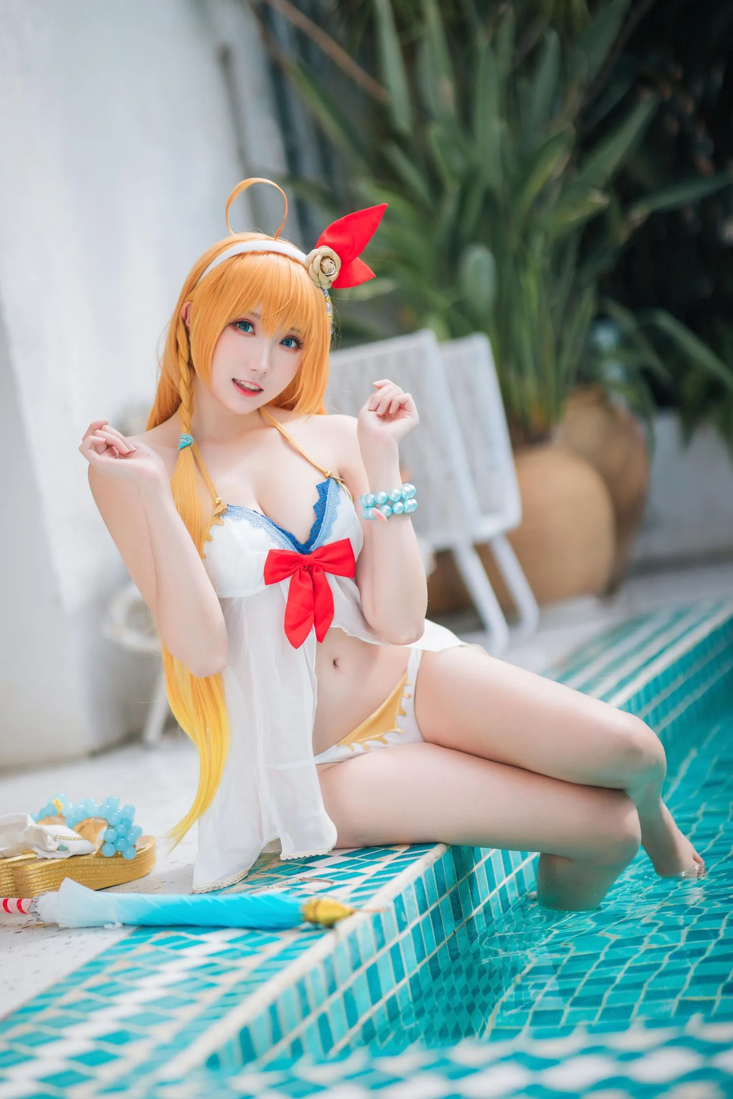 瓜希酱 NO.034 公主连结 夏日御三家 [20P]插图8