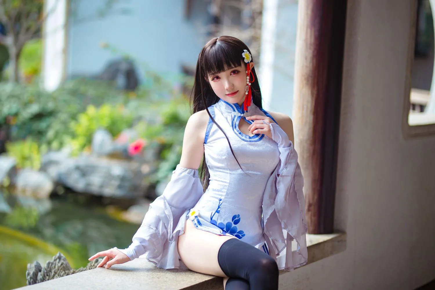 瓜希酱 NO.035 碧蓝航线 逸仙 [22P]插图