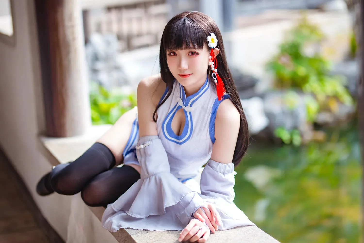 瓜希酱 NO.035 碧蓝航线 逸仙 [22P]插图1