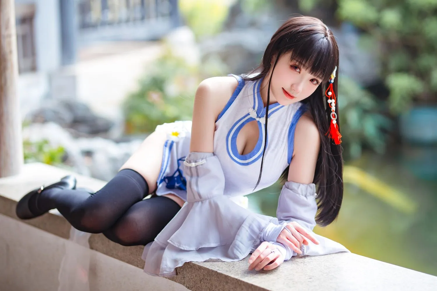 瓜希酱 NO.035 碧蓝航线 逸仙 [22P]插图4