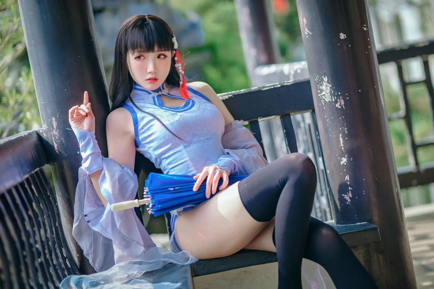 瓜希酱 NO.035 碧蓝航线 逸仙 [22P]插图8