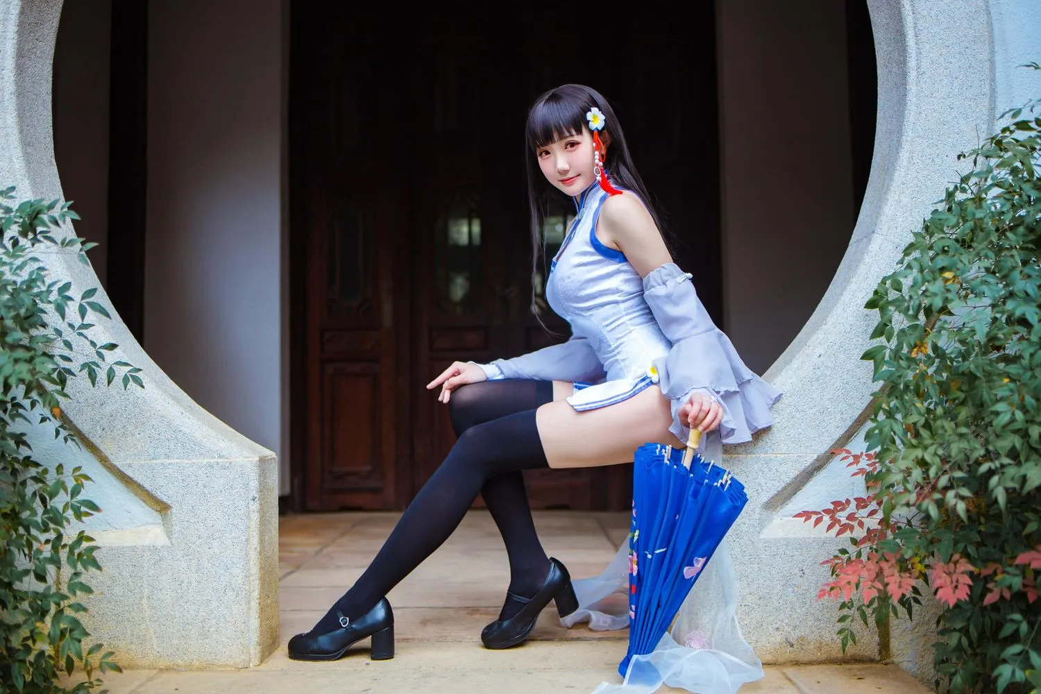 瓜希酱 NO.035 碧蓝航线 逸仙 [22P]插图