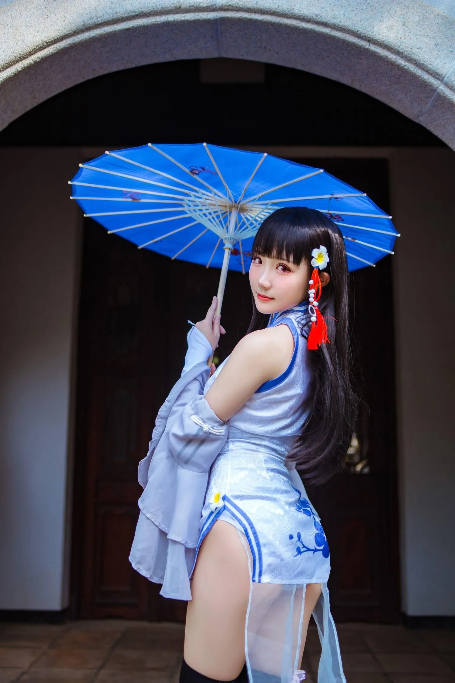 瓜希酱 NO.035 碧蓝航线 逸仙 [22P]插图1