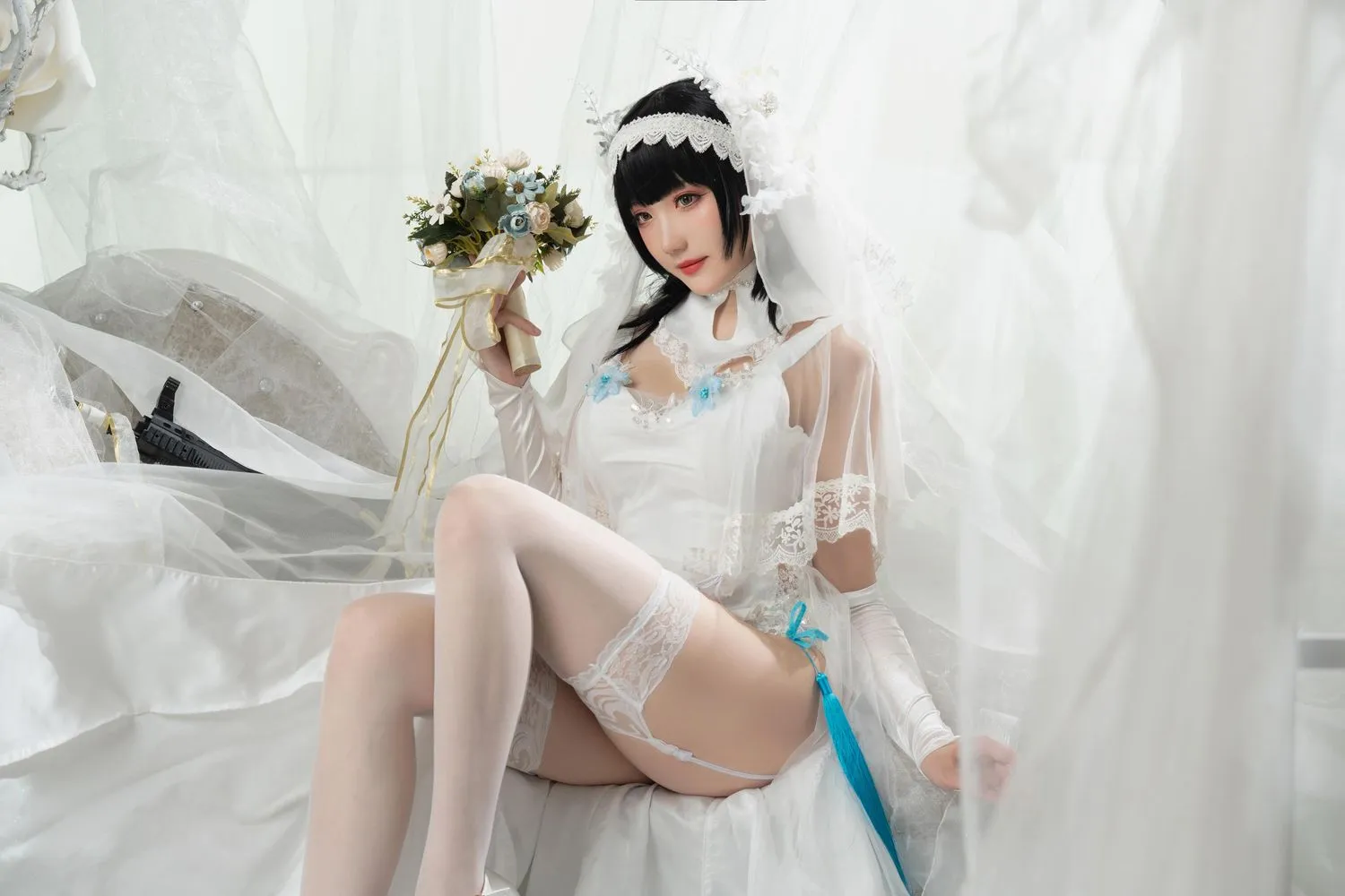 瓜希酱 NO.038 95式花嫁 [21P]插图