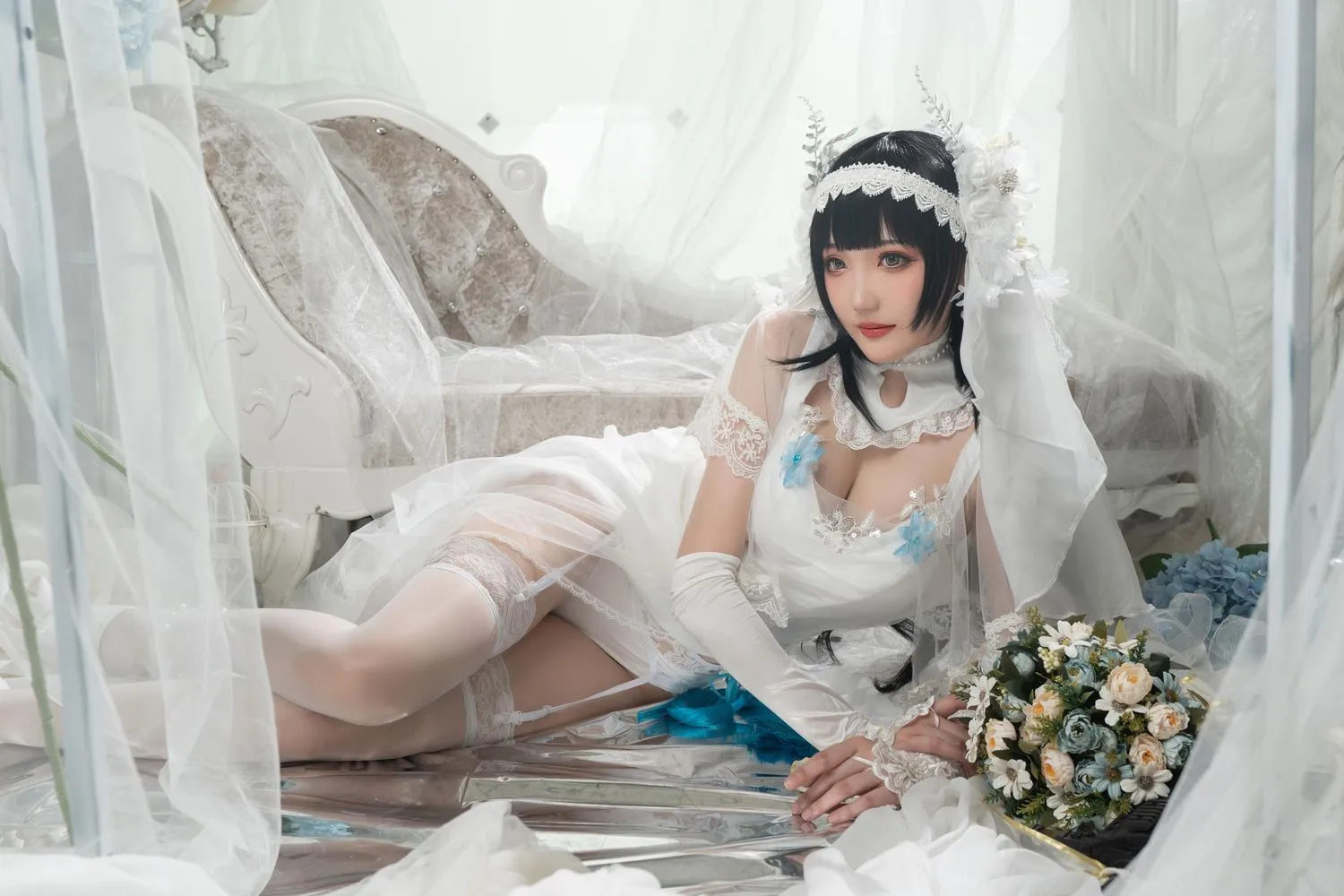 瓜希酱 NO.038 95式花嫁 [21P]插图9
