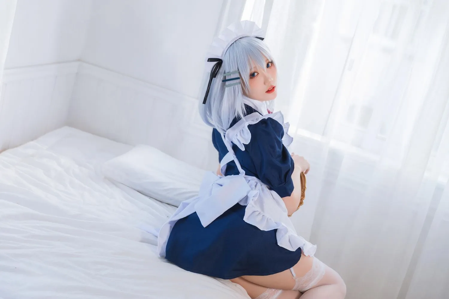 瓜希酱 NO.044 折纸女仆 [22P]插图7