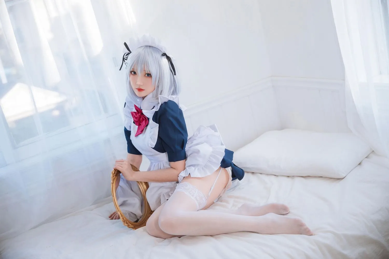 瓜希酱 NO.044 折纸女仆 [22P]插图1