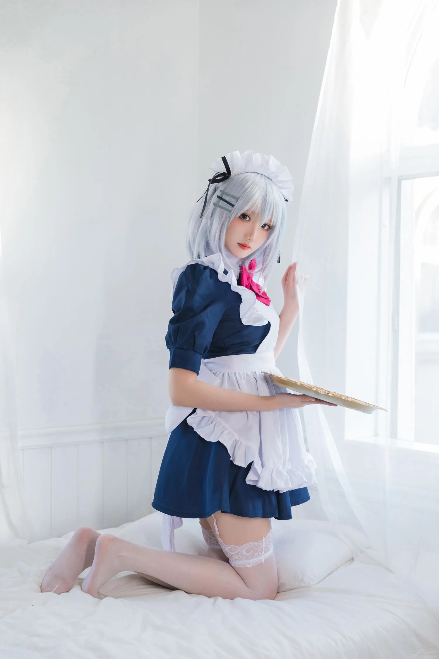 瓜希酱 NO.044 折纸女仆 [22P]插图3
