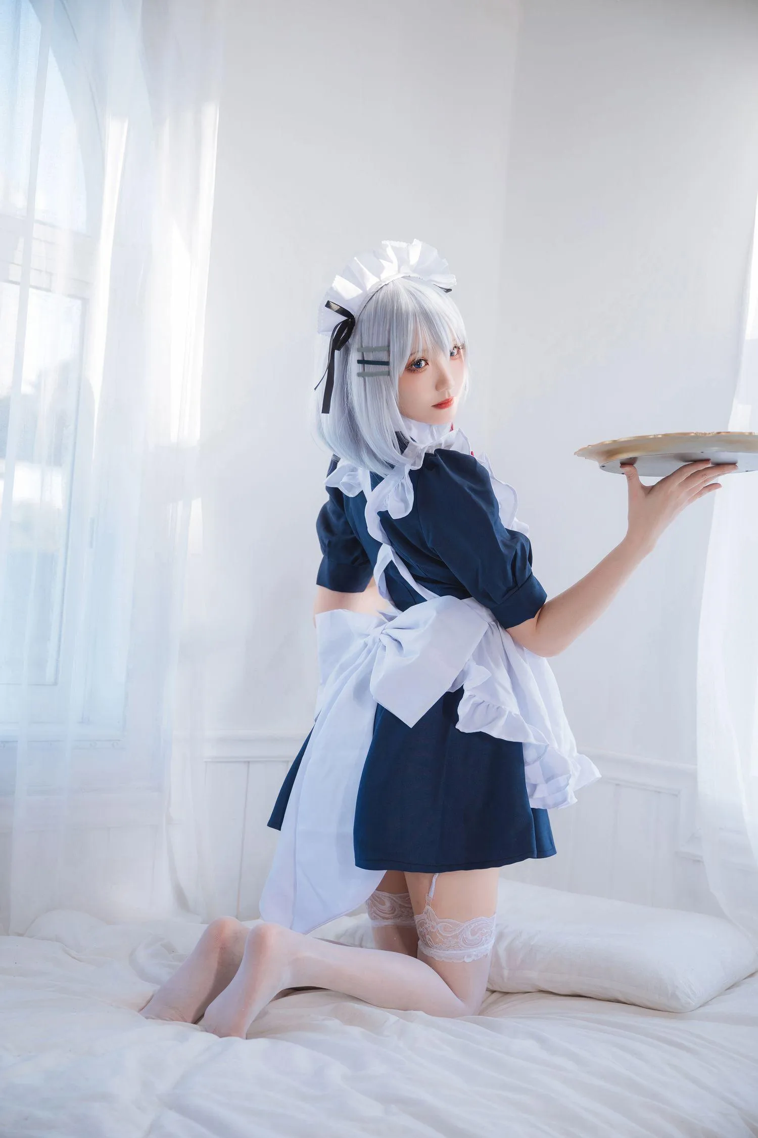 瓜希酱 NO.044 折纸女仆 [22P]插图4