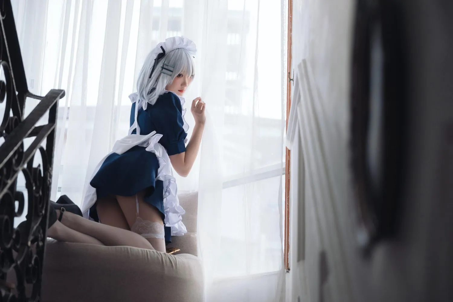 瓜希酱 NO.044 折纸女仆 [22P]插图